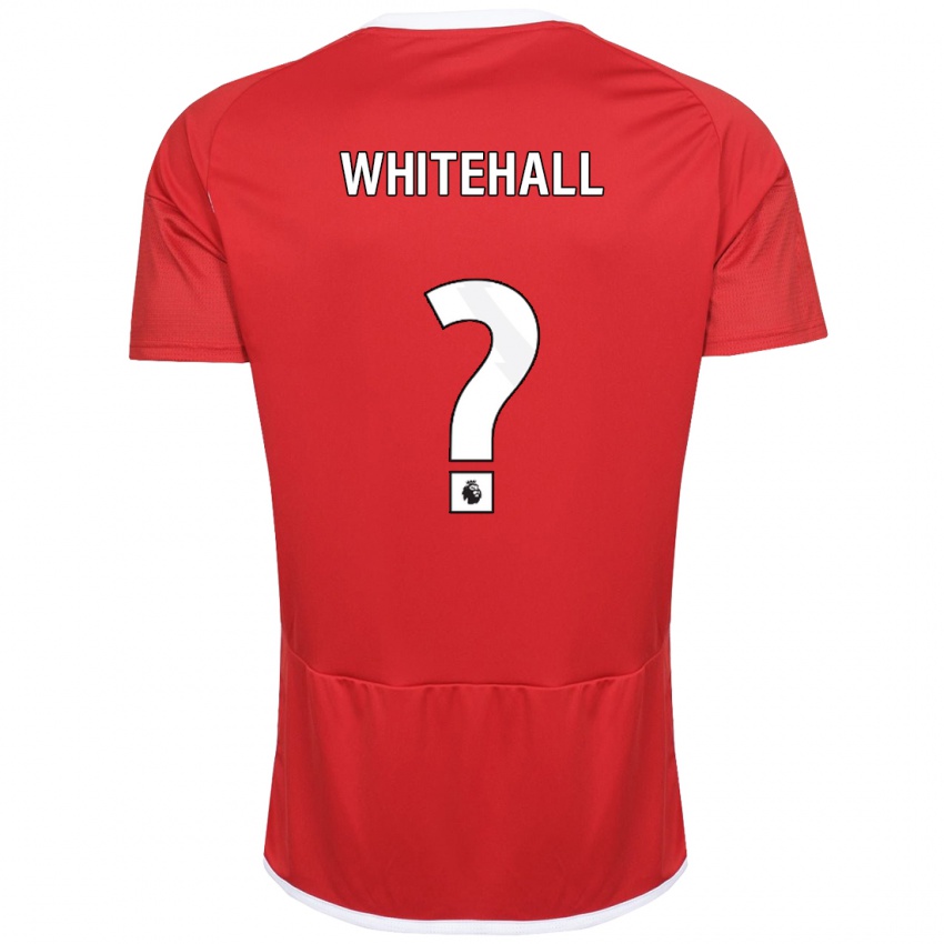 Kinder Archie Whitehall #0 Rot Heimtrikot Trikot 2023/24 T-Shirt