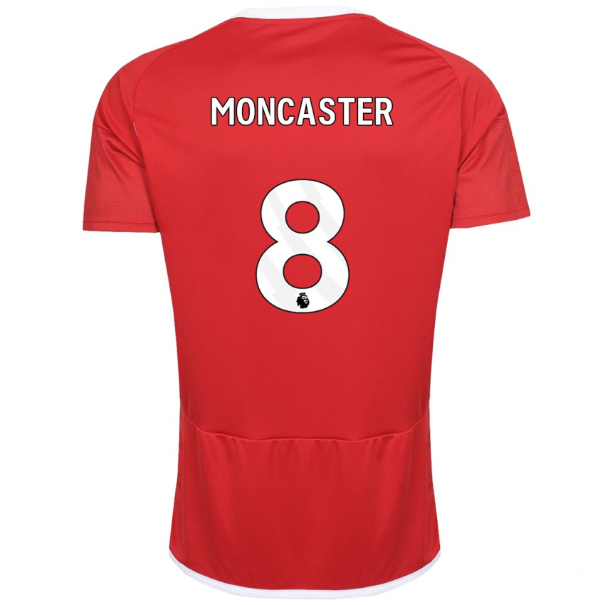 Kinder Mai Moncaster #8 Rot Heimtrikot Trikot 2023/24 T-Shirt