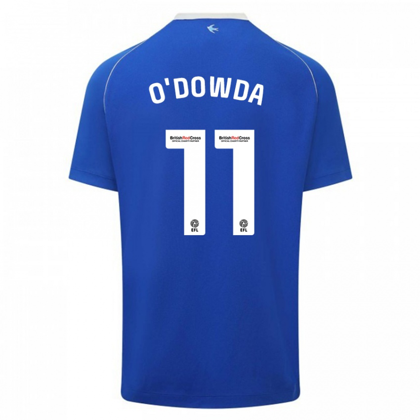 Kinder Callum O'dowda #11 Blau Heimtrikot Trikot 2023/24 T-Shirt