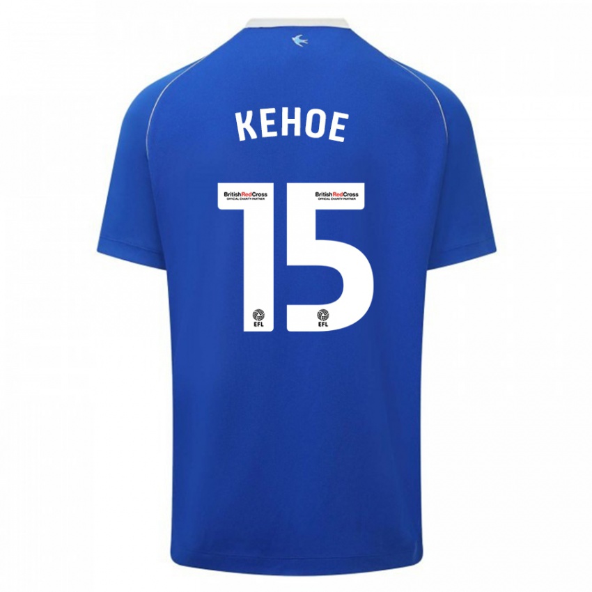 Kinder Molly Kehoe #15 Blau Heimtrikot Trikot 2023/24 T-Shirt