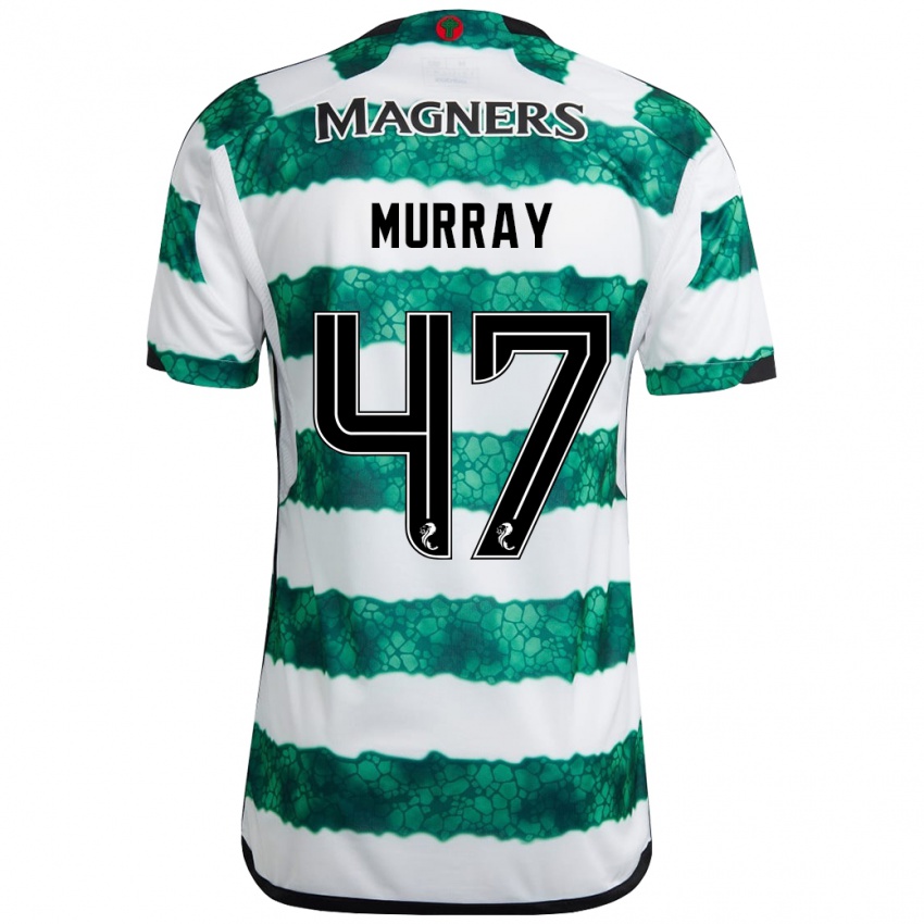 Kinder Dane Murray #47 Grün Heimtrikot Trikot 2023/24 T-Shirt