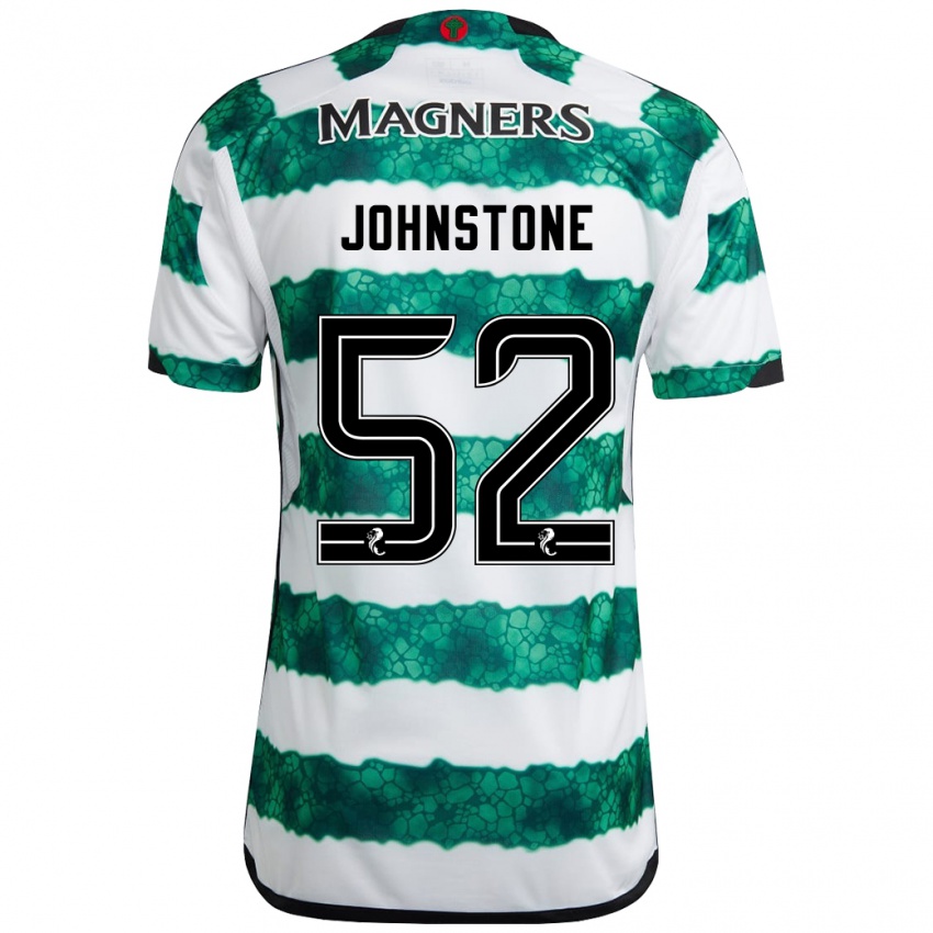 Kinder Rachael Johnstone #52 Grün Heimtrikot Trikot 2023/24 T-Shirt