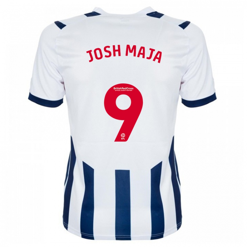 Kinder Josh Maja #9 Weiß Heimtrikot Trikot 2023/24 T-Shirt