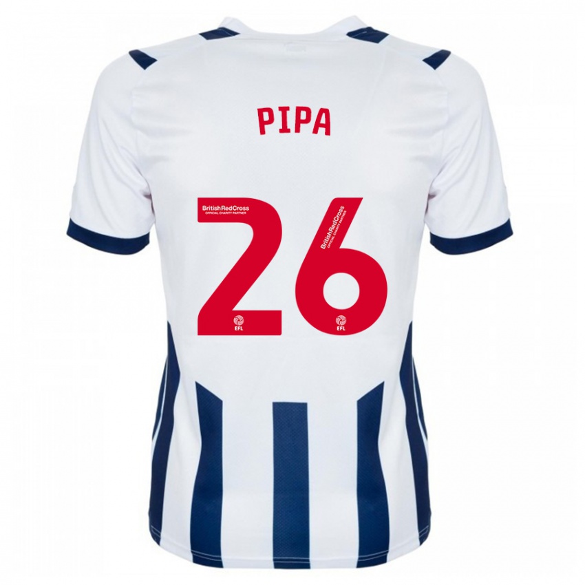 Kinder Pipa #26 Weiß Heimtrikot Trikot 2023/24 T-Shirt