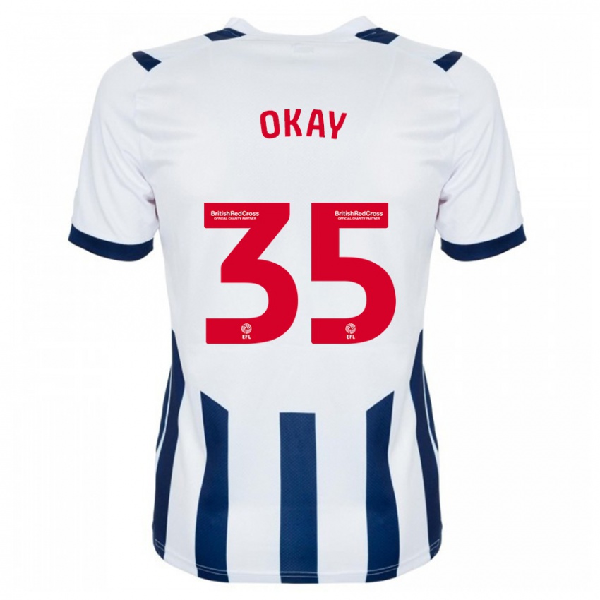 Kinder Okay Yokuşlu #35 Weiß Heimtrikot Trikot 2023/24 T-Shirt