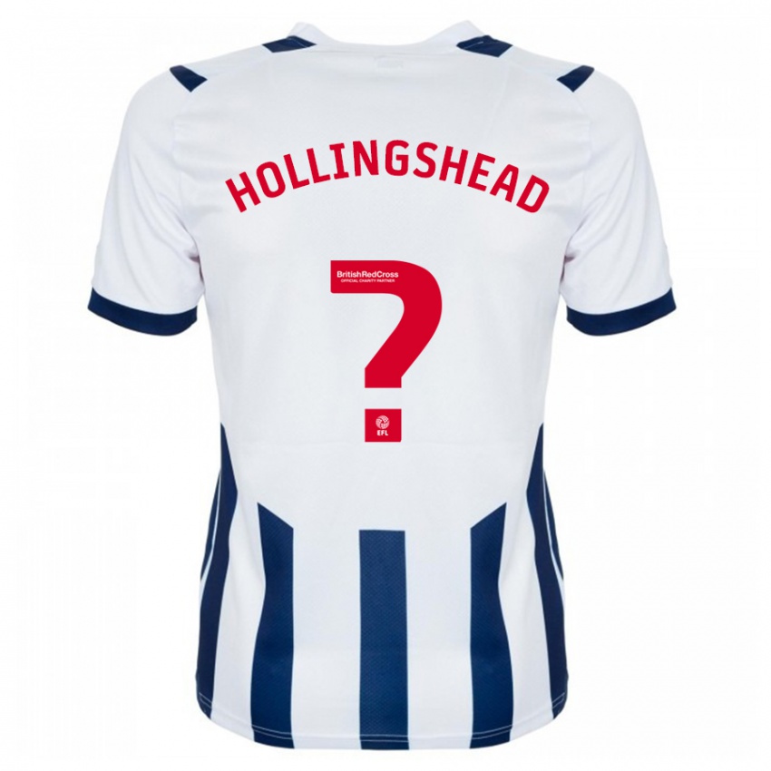 Kinder Ronnie Hollingshead #0 Weiß Heimtrikot Trikot 2023/24 T-Shirt