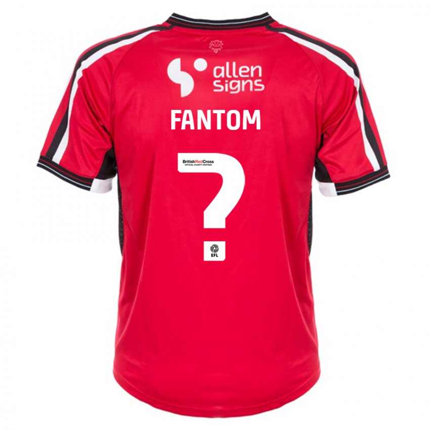 Kinder Tilly Fantom #0 Rot Heimtrikot Trikot 2023/24 T-Shirt