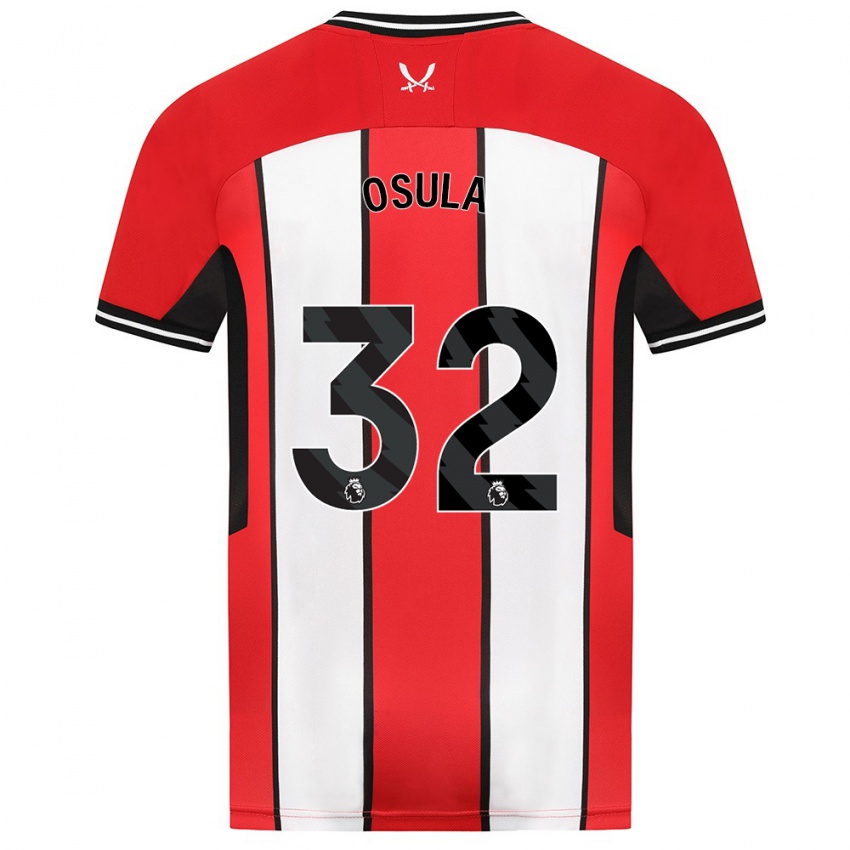 Kinder William Osula #32 Rot Heimtrikot Trikot 2023/24 T-Shirt