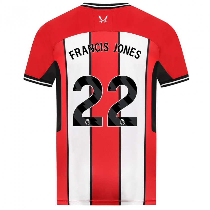 Kinder Maria Francis-Jones #22 Rot Heimtrikot Trikot 2023/24 T-Shirt