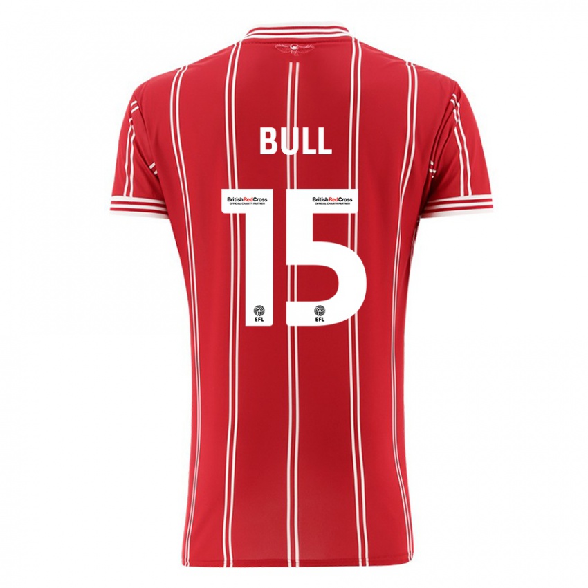 Kinder Jasmine Bull #15 Rot Heimtrikot Trikot 2023/24 T-Shirt