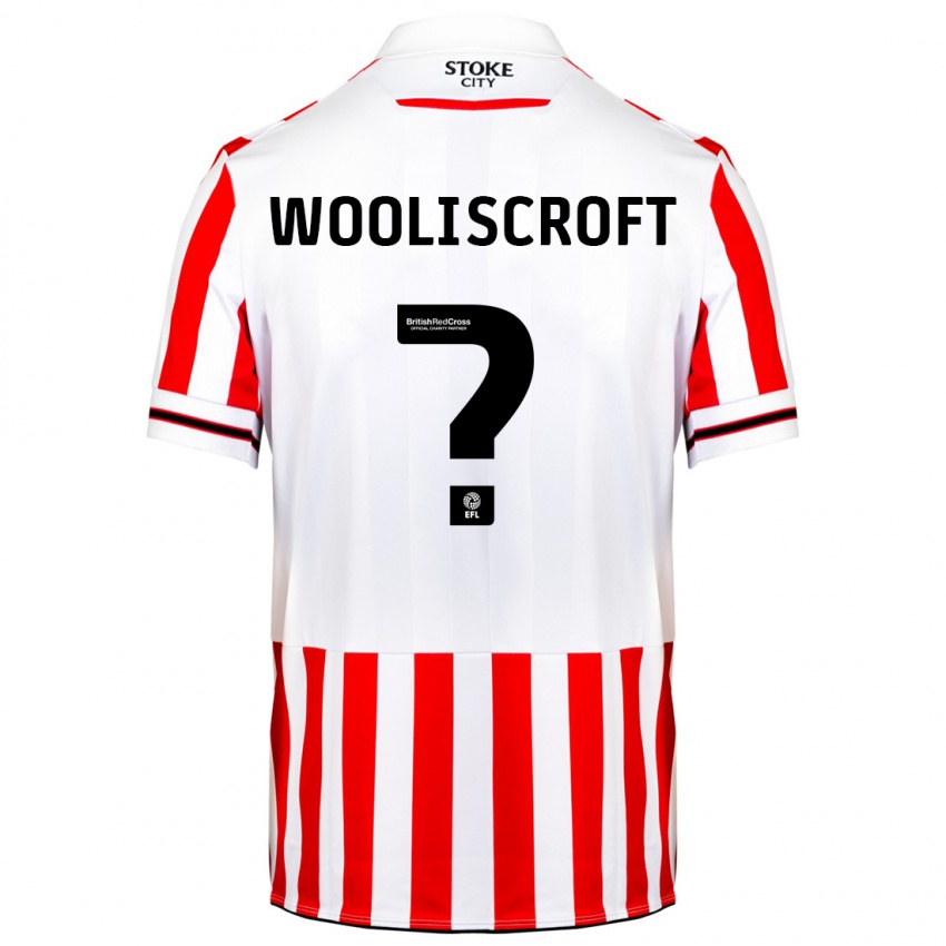 Kinder Morgan Wooliscroft #0 Rot-Weiss Heimtrikot Trikot 2023/24 T-Shirt