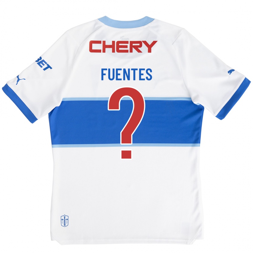 Kinder Felipe Fuentes #0 Weiß Heimtrikot Trikot 2023/24 T-Shirt