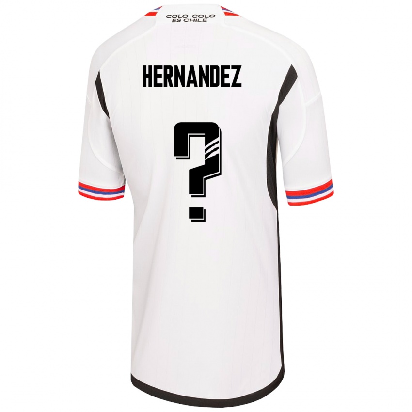 Kinder Leandro Hernández #0 Weiß Heimtrikot Trikot 2023/24 T-Shirt