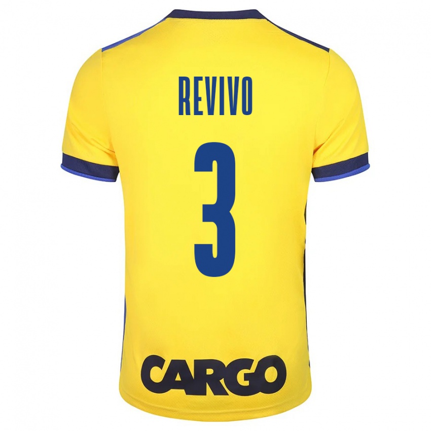 Kinder Roy Revivo #3 Gelb Heimtrikot Trikot 2023/24 T-Shirt