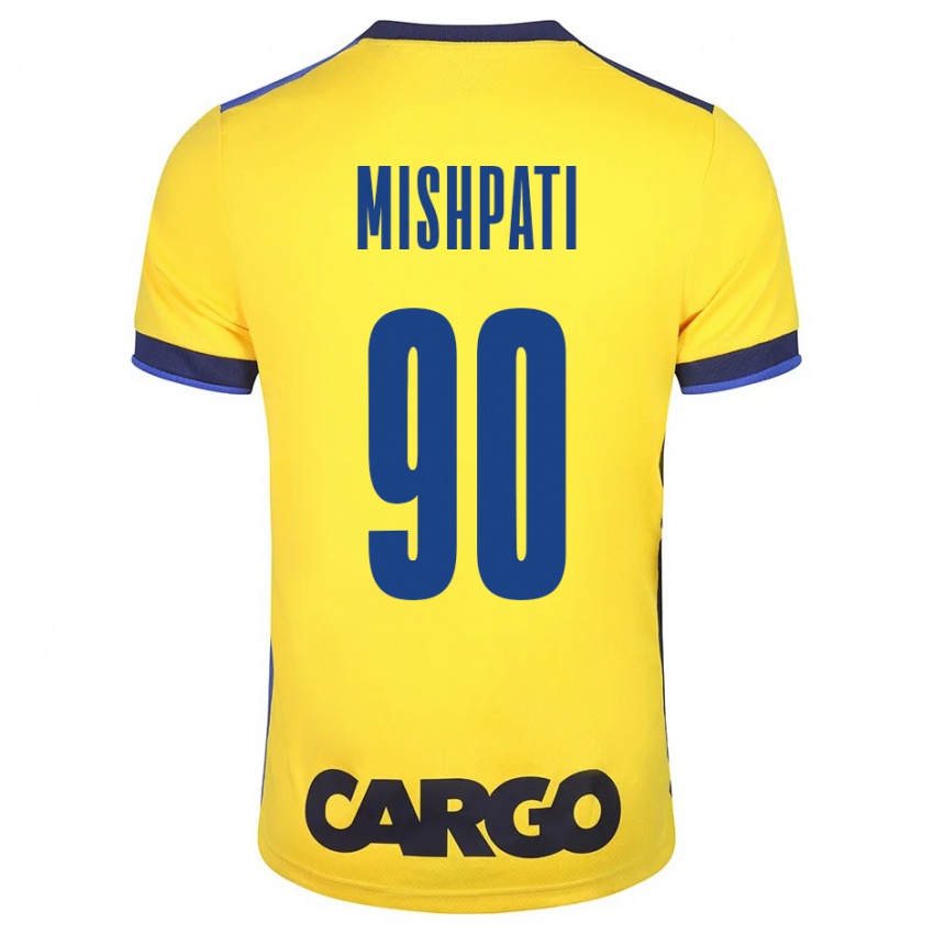 Kinder Roi Mishpati #90 Gelb Heimtrikot Trikot 2023/24 T-Shirt