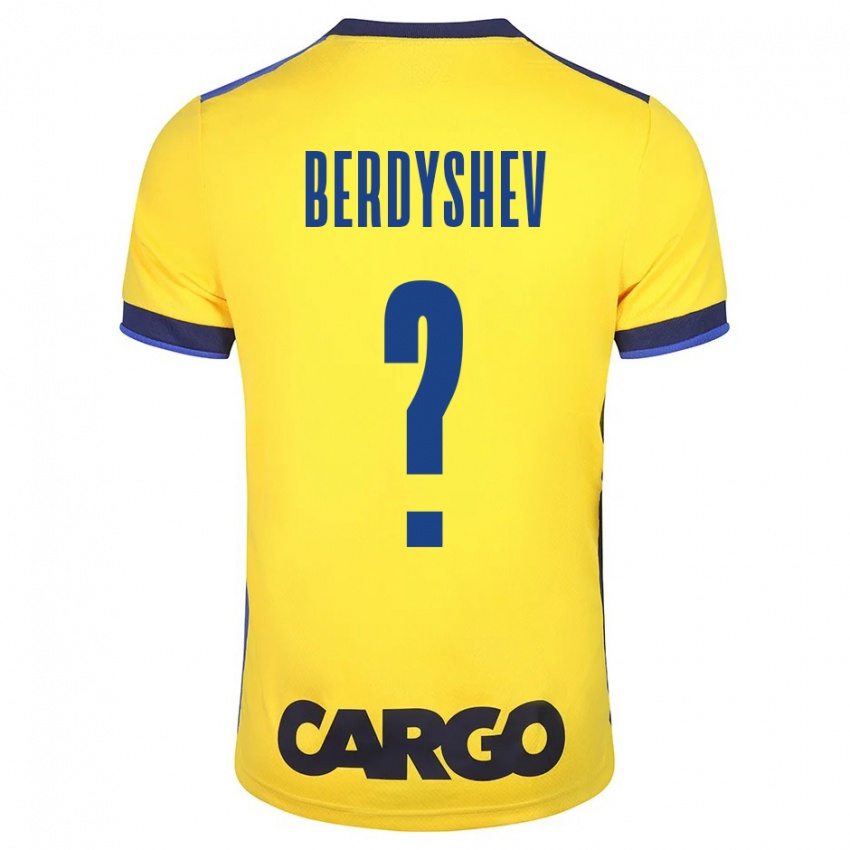 Kinder Tikhon Berdyshev #0 Gelb Heimtrikot Trikot 2023/24 T-Shirt