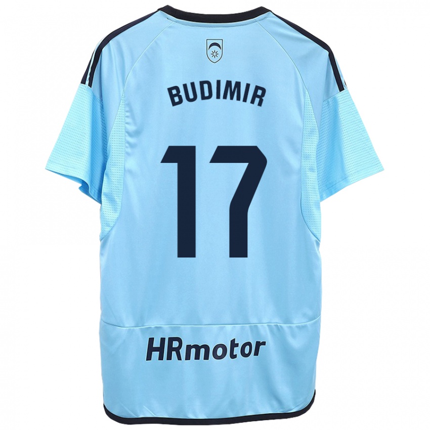 Kinder Ante Budimir #17 Blau Auswärtstrikot Trikot 2023/24 T-Shirt