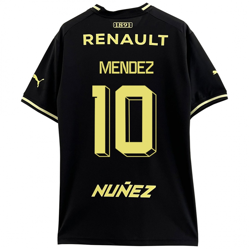Kinder Kevin Méndez #10 Schwarz Auswärtstrikot Trikot 2023/24 T-Shirt