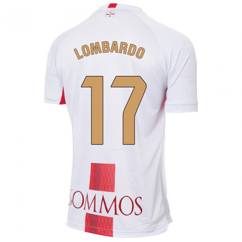 Kinder Enzo Lombardo #17 Weiß Auswärtstrikot Trikot 2023/24 T-Shirt