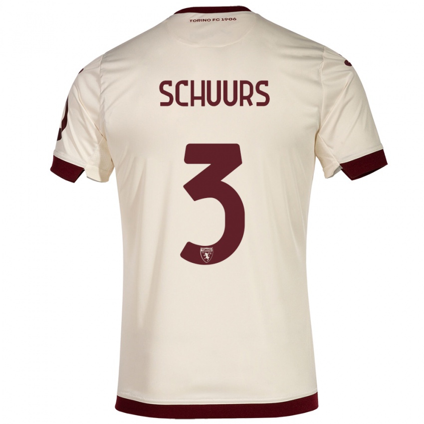 Kinder Perr Schuurs #3 Sekt Auswärtstrikot Trikot 2023/24 T-Shirt