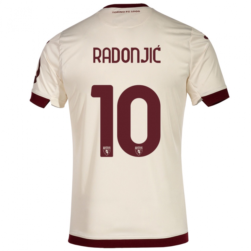 Kinder Nemanja Radonjic #10 Sekt Auswärtstrikot Trikot 2023/24 T-Shirt