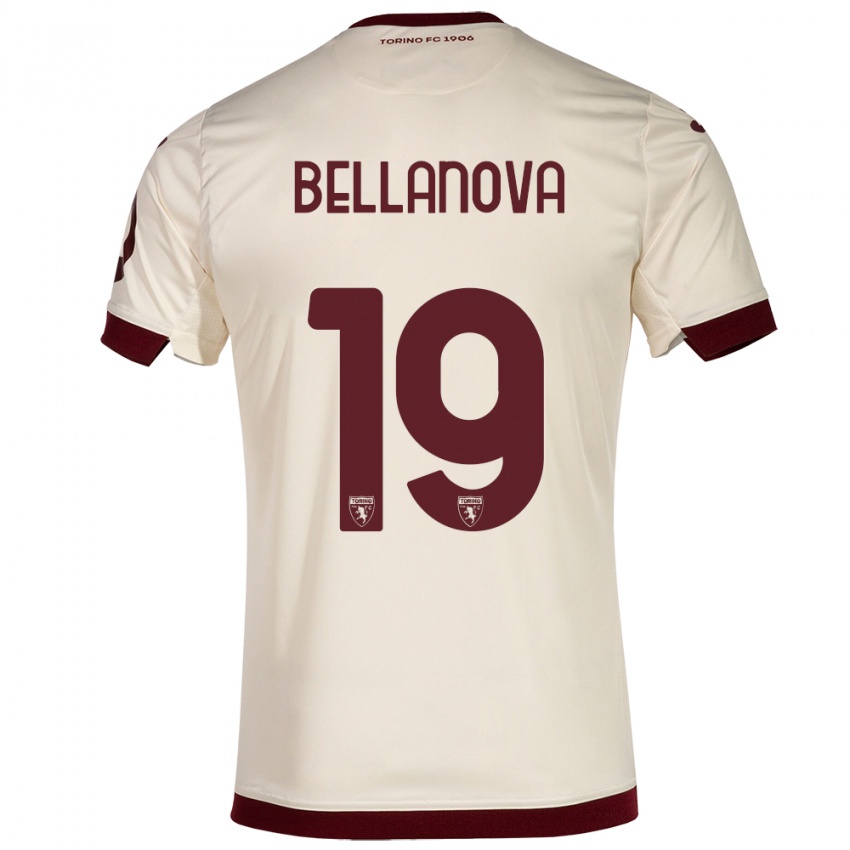 Kinder Raoul Bellanova #19 Sekt Auswärtstrikot Trikot 2023/24 T-Shirt