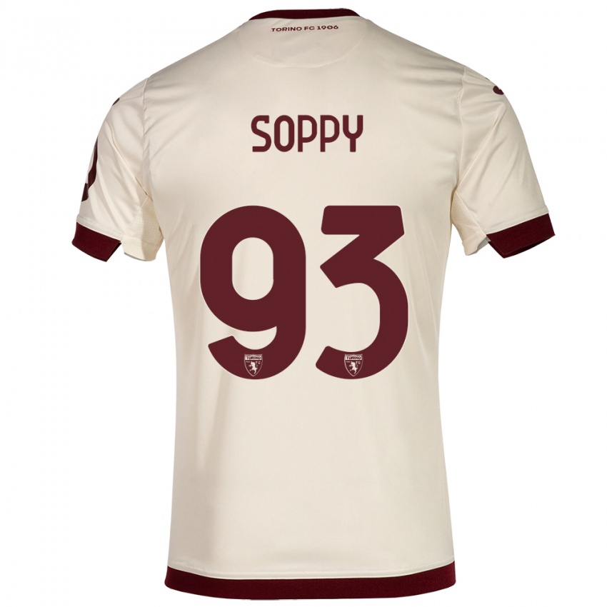 Kinder Brandon Soppy #93 Sekt Auswärtstrikot Trikot 2023/24 T-Shirt