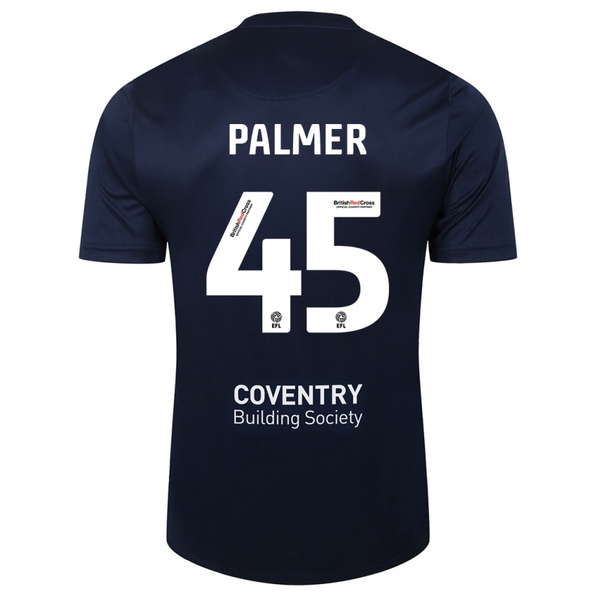 Kinder Kasey Palmer #45 Rote Marine Auswärtstrikot Trikot 2023/24 T-Shirt