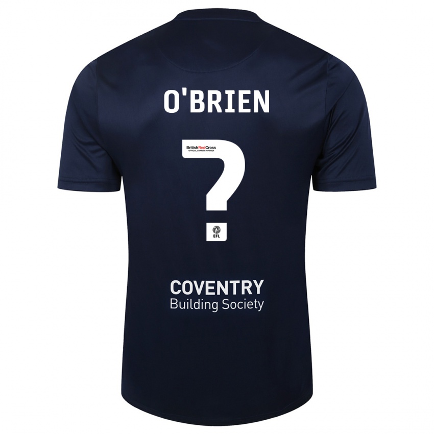 Kinder Fionn O'brien #0 Rote Marine Auswärtstrikot Trikot 2023/24 T-Shirt