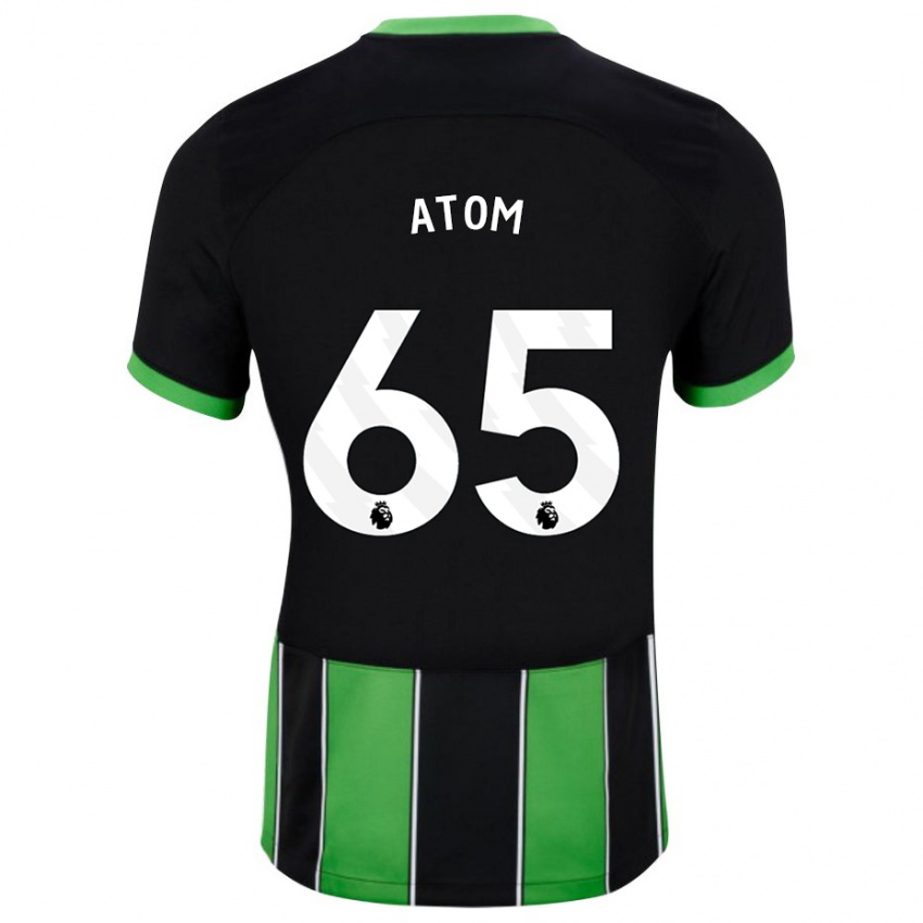 Kinder Noel Atom #65 Schwarz Grün Auswärtstrikot Trikot 2023/24 T-Shirt
