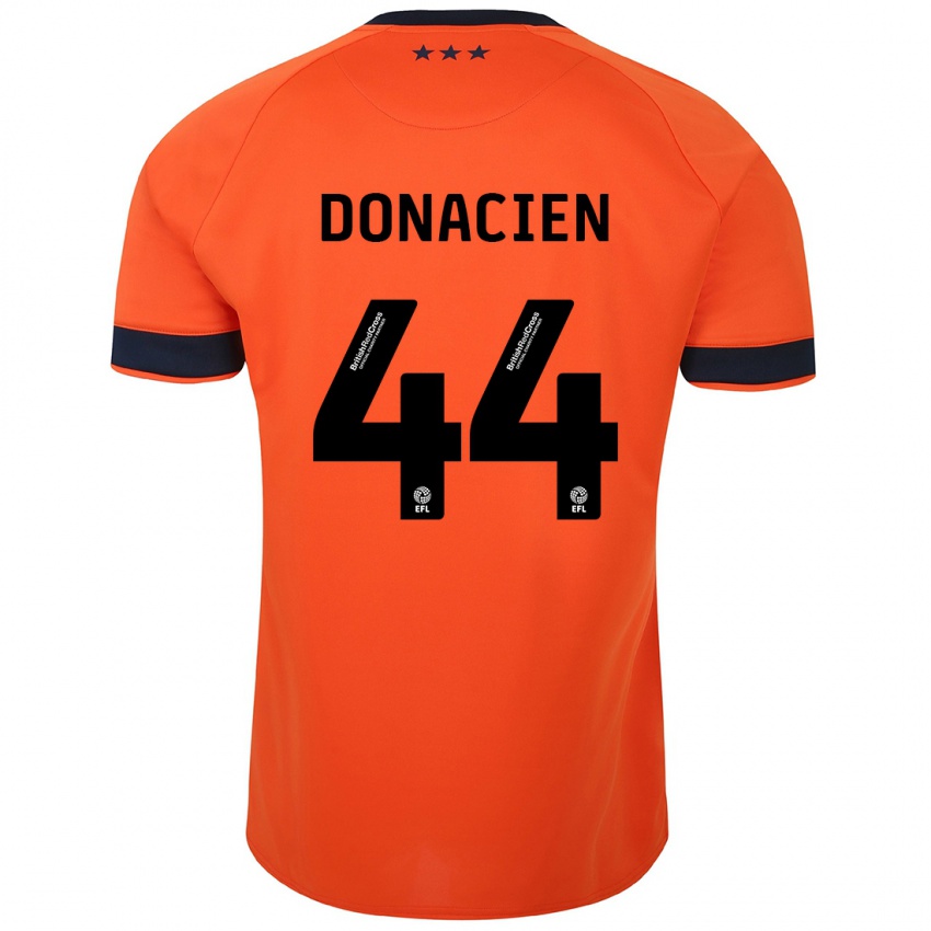 Kinder Janoi Donacien #44 Orangefarben Auswärtstrikot Trikot 2023/24 T-Shirt