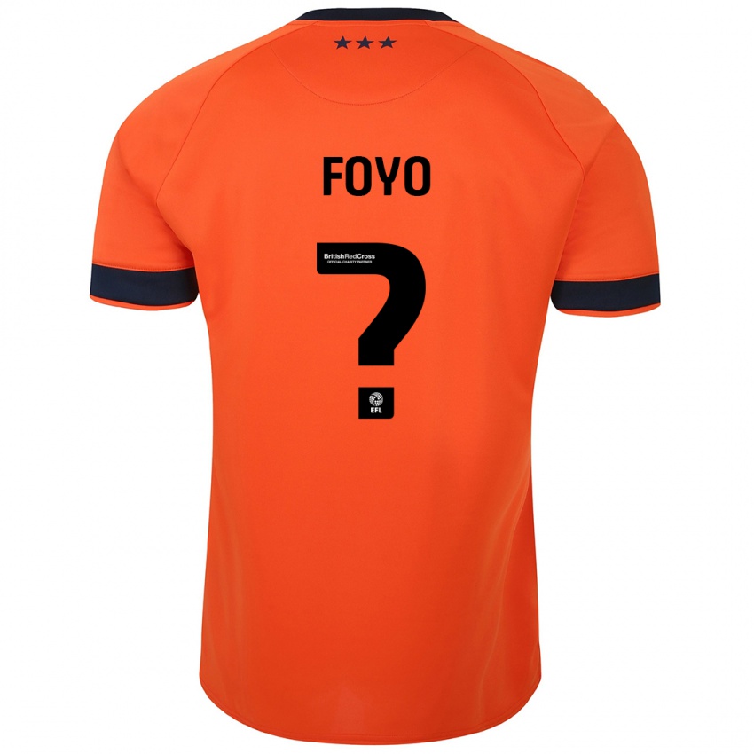 Kinder Osman Foyo #0 Orangefarben Auswärtstrikot Trikot 2023/24 T-Shirt