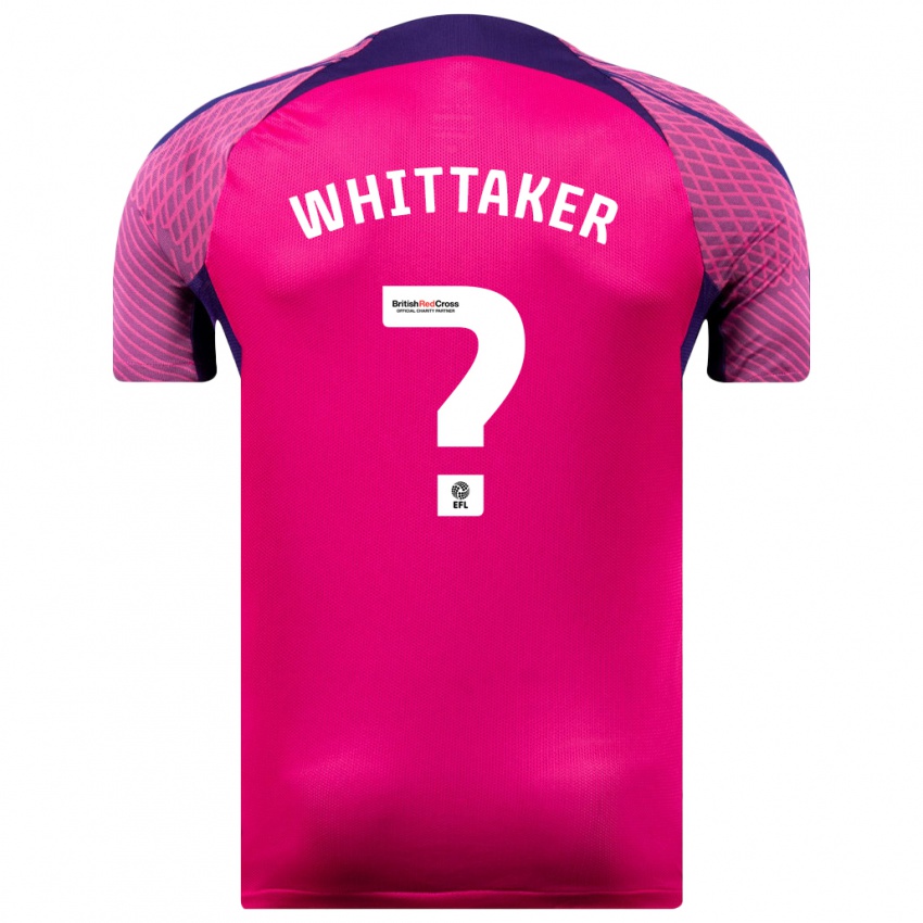 Kinder Jack Whittaker #0 Lila Auswärtstrikot Trikot 2023/24 T-Shirt