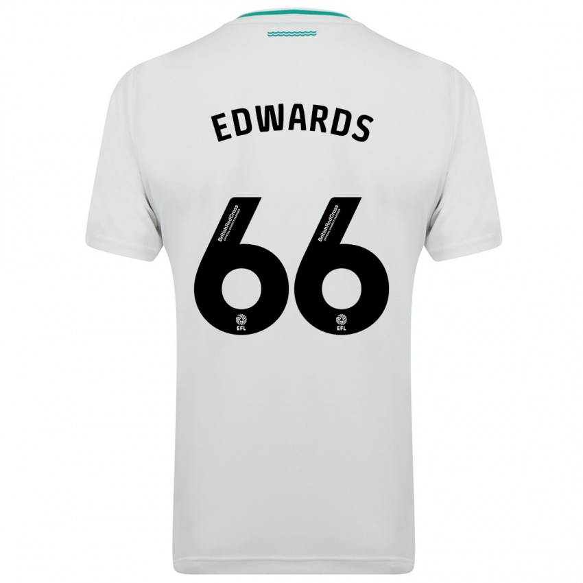 Kinder Diamond Edwards #66 Weiß Auswärtstrikot Trikot 2023/24 T-Shirt