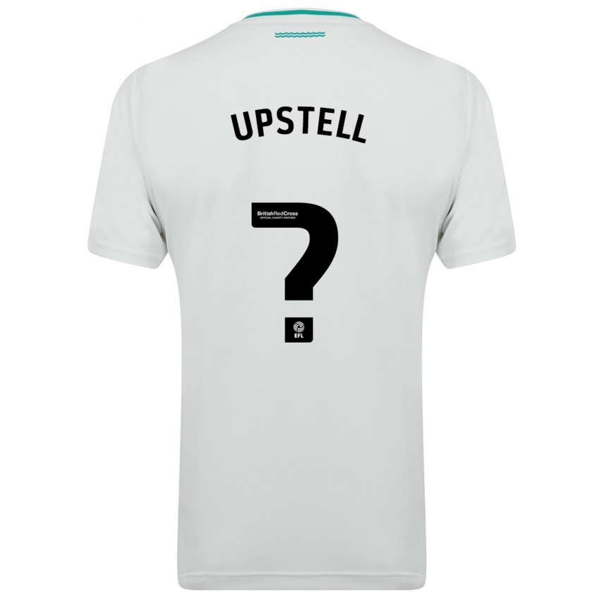 Kinder Henry Upstell #0 Weiß Auswärtstrikot Trikot 2023/24 T-Shirt