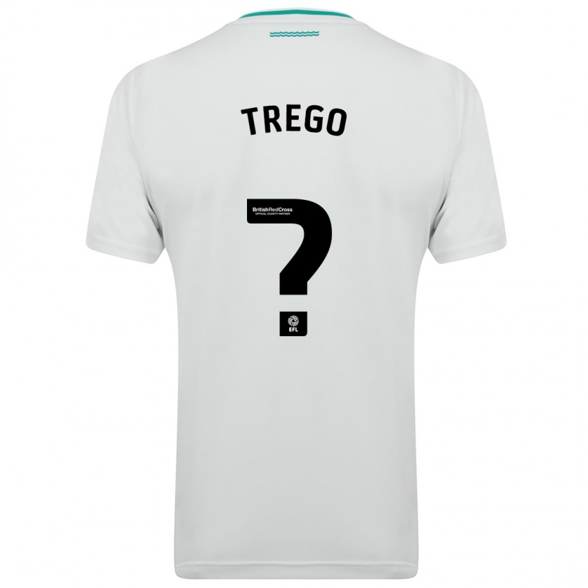 Kinder Dexter Trego #0 Weiß Auswärtstrikot Trikot 2023/24 T-Shirt