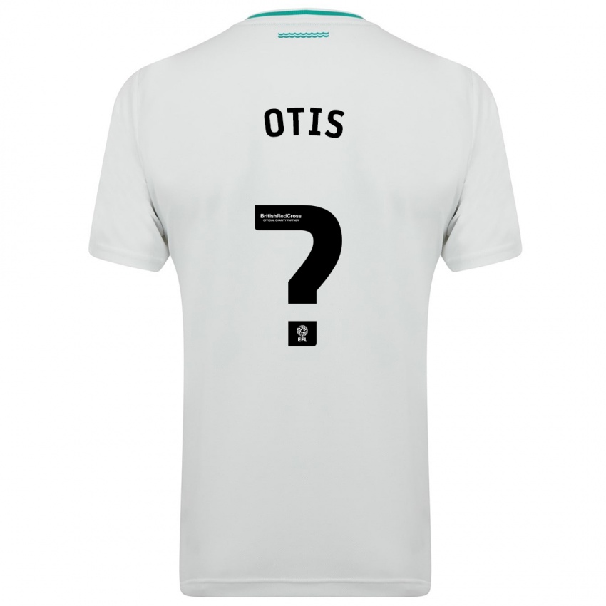 Kinder Lewis Otis #0 Weiß Auswärtstrikot Trikot 2023/24 T-Shirt