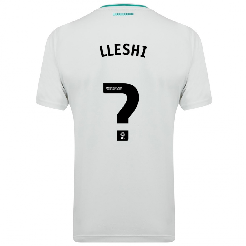 Kinder Henri Lleshi #0 Weiß Auswärtstrikot Trikot 2023/24 T-Shirt
