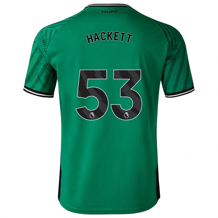 Kinder Jordan Hackett #53 Grün Auswärtstrikot Trikot 2023/24 T-Shirt