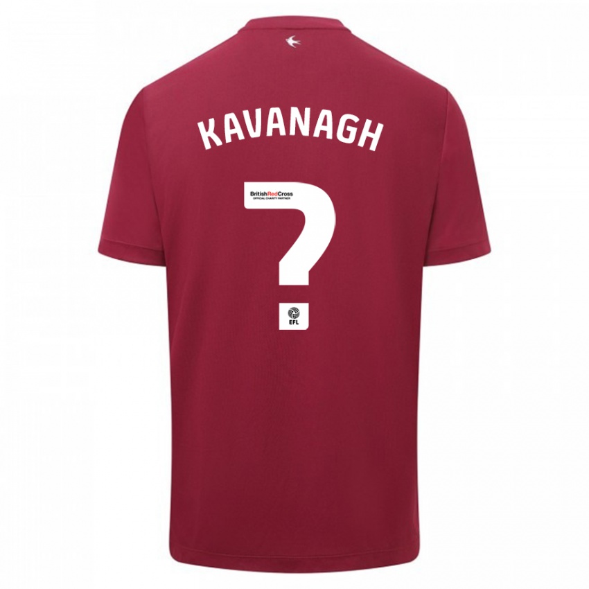 Kinder Ryan Kavanagh #0 Rot Auswärtstrikot Trikot 2023/24 T-Shirt