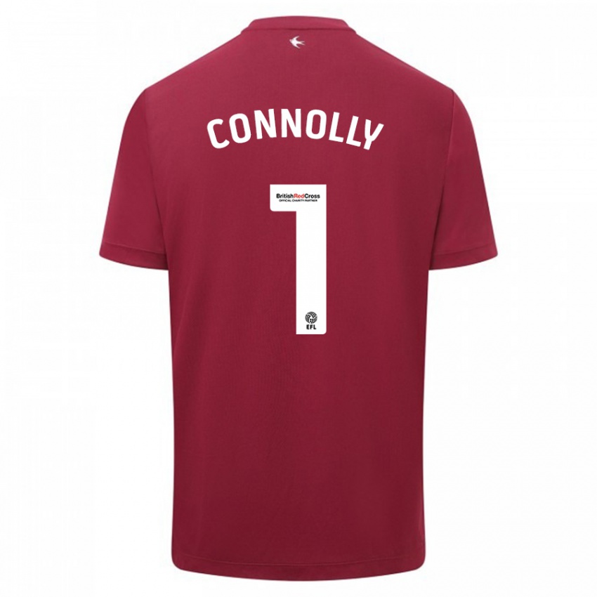 Kinder Daisy Connolly #1 Rot Auswärtstrikot Trikot 2023/24 T-Shirt