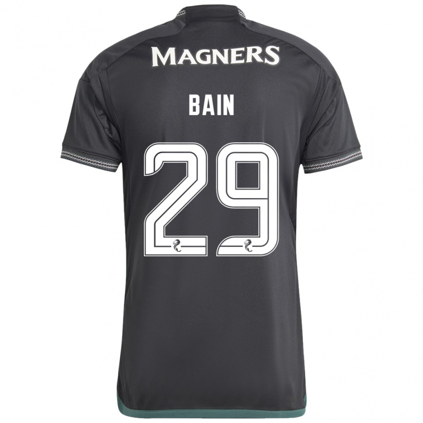 Kinder Scott Bain #29 Schwarz Auswärtstrikot Trikot 2023/24 T-Shirt