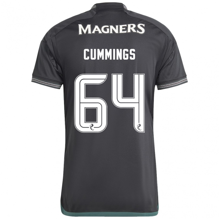 Kinder Daniel Cummings #64 Schwarz Auswärtstrikot Trikot 2023/24 T-Shirt