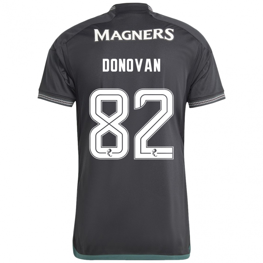 Kinder Colby Donovan #82 Schwarz Auswärtstrikot Trikot 2023/24 T-Shirt