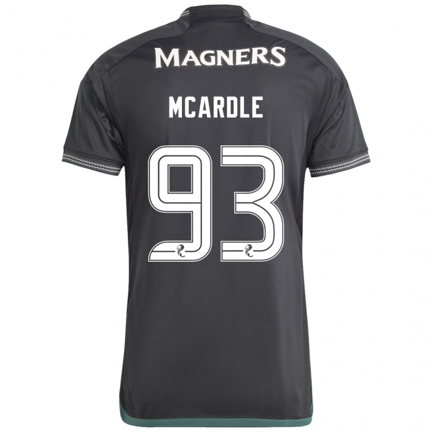 Kinder Sean Mcardle #93 Schwarz Auswärtstrikot Trikot 2023/24 T-Shirt