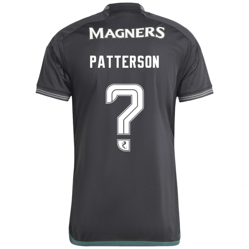 Kinder Cameron Patterson #0 Schwarz Auswärtstrikot Trikot 2023/24 T-Shirt