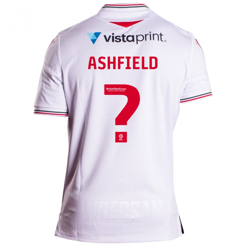 Kinder Harry Ashfield #0 Weiß Auswärtstrikot Trikot 2023/24 T-Shirt