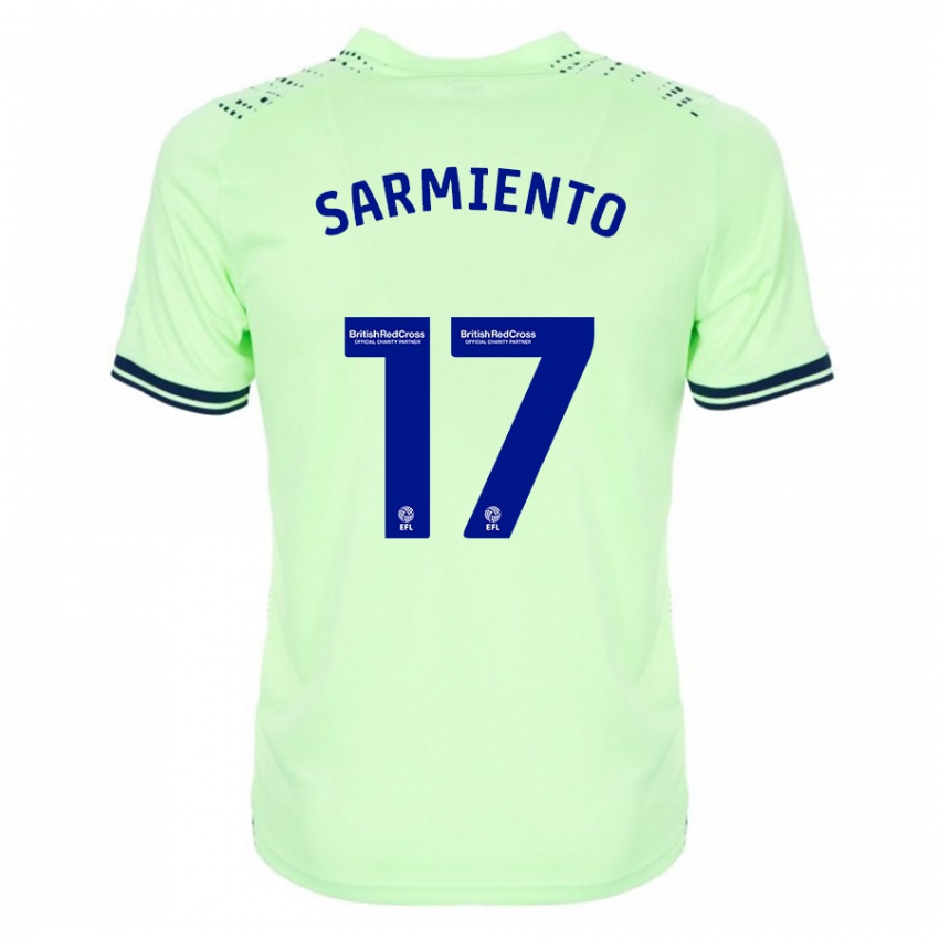 Kinder Jeremy Sarmiento #17 Marine Auswärtstrikot Trikot 2023/24 T-Shirt