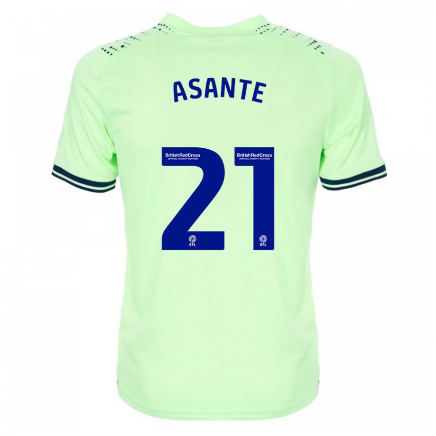 Kinder Brandon Thomas-Asante #21 Marine Auswärtstrikot Trikot 2023/24 T-Shirt