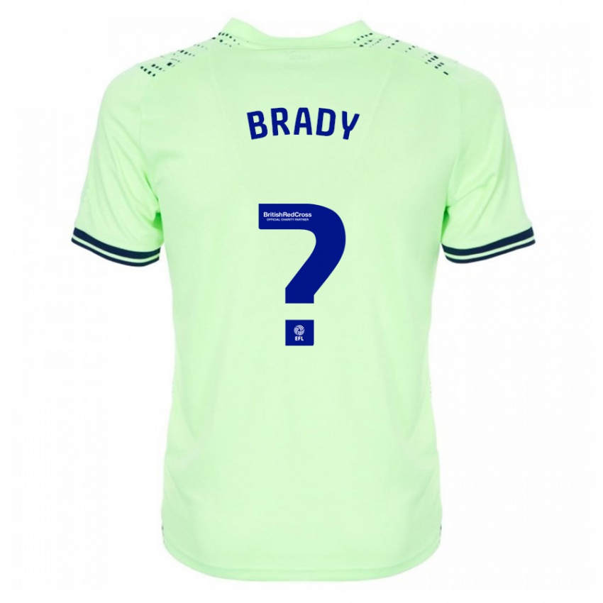 Kinder Louis Brady #0 Marine Auswärtstrikot Trikot 2023/24 T-Shirt